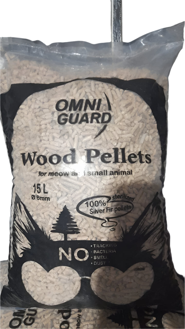 Omni Guard Wood Pellets 15L - Mickey's Pets Store