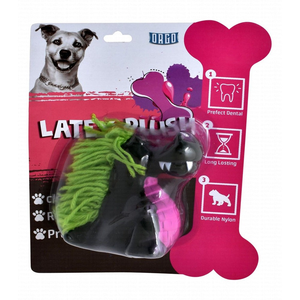 Orgo Latex Crocodile Plush Dog Toy - Mickey's Pets Store