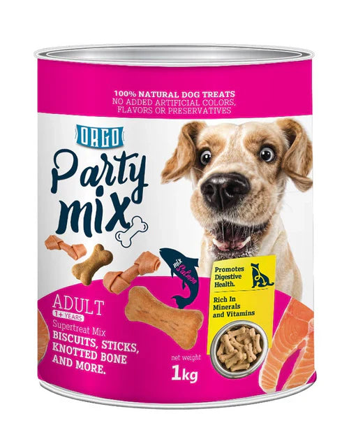 Orgo Party Mix - Salmon 1 kg - Mickey's Pets Store