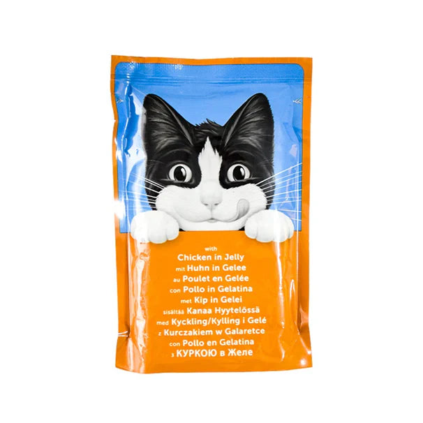 PURINA FELIX Wet Cat Food Pouch With Chicken In Jelly 100 g - Mickey's Pets Store