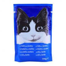PURINA FELIX Wet Cat Food Pouch With Saithe & Sardine In Jelly 100 g - Mickey's Pets Store