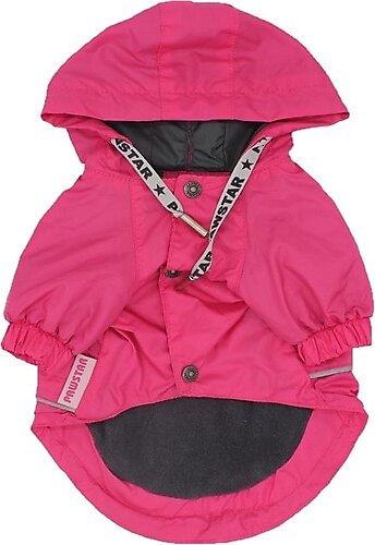 Pawstar Small PINK  Raincoat - Mickey's Pets Store