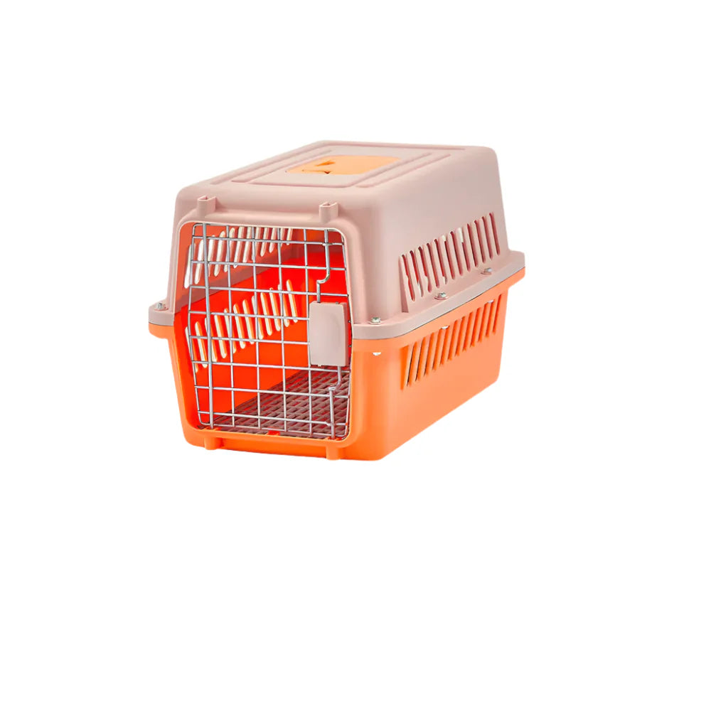 Pet Cage Air Transport Consignment Box for Cats and Dogs Portable Plastic Travel Cage - Mickey's Pets Store