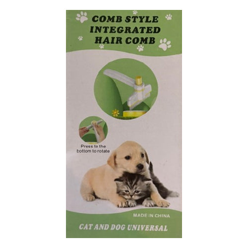 Pet Comb with Button - Mickey's Pets Store