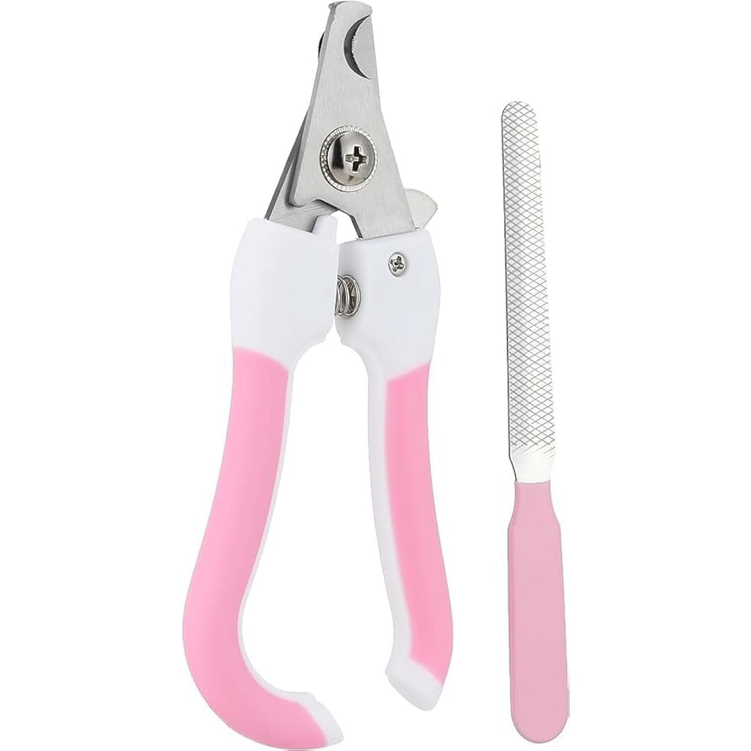Pet Nail Clipper for Dogs and Cats, Dog Nail Trimmer with Nail File - Mickey's Pets Store