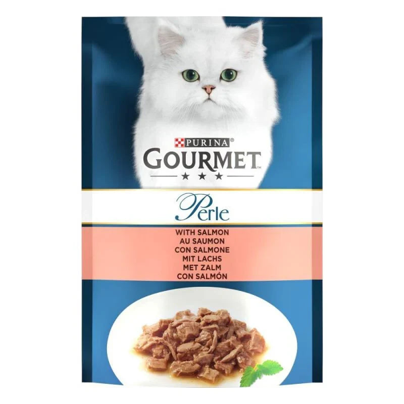Purina Gourmet Perle with Salmon 85g - Mickey's Pets Store