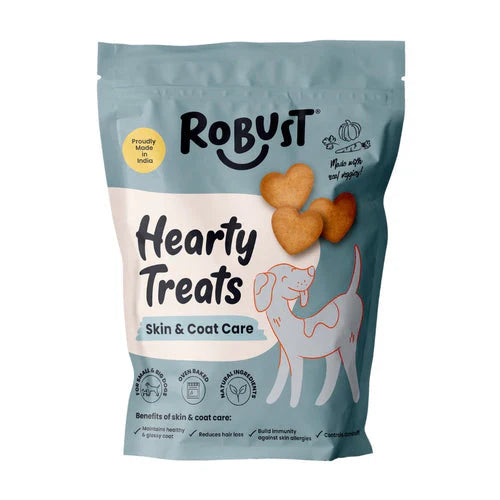 ROBUST Hearty Treats Skin & Coat Care 500g - Mickey's Pets Store