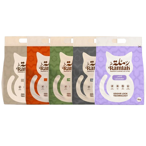 Ramlah Premium Clumping Cat Litter 5Kg - Mickey's Pets Store