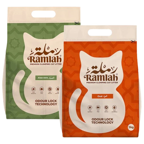 Ramlah Premium Clumping Cat Litter 5Kg - Mickey's Pets Store