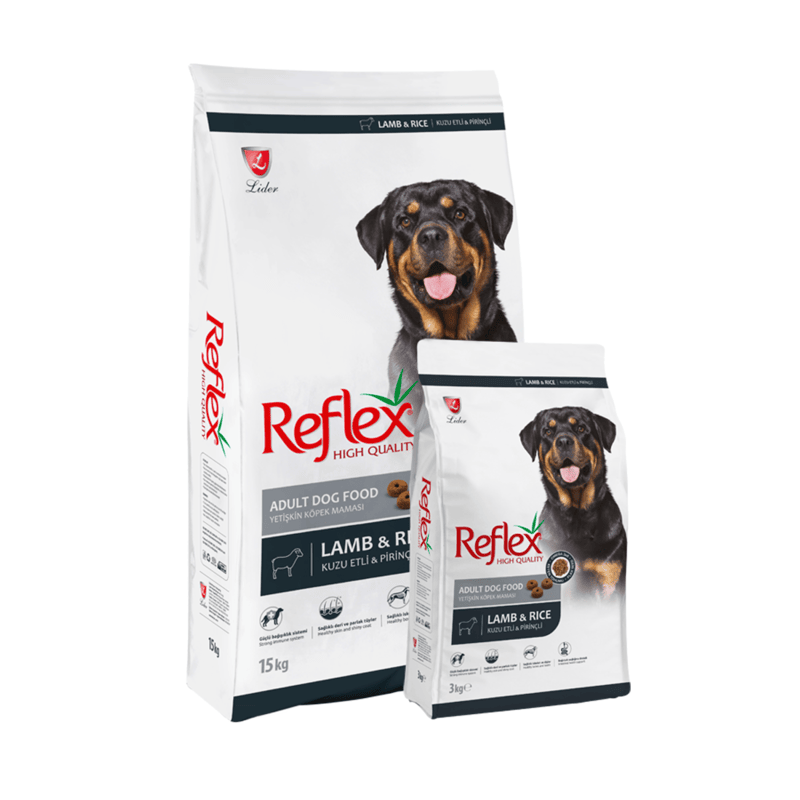 Reflex Adult Dog Food with Lamb & Rice (3kg/15kg) - Mickey's Pets Store