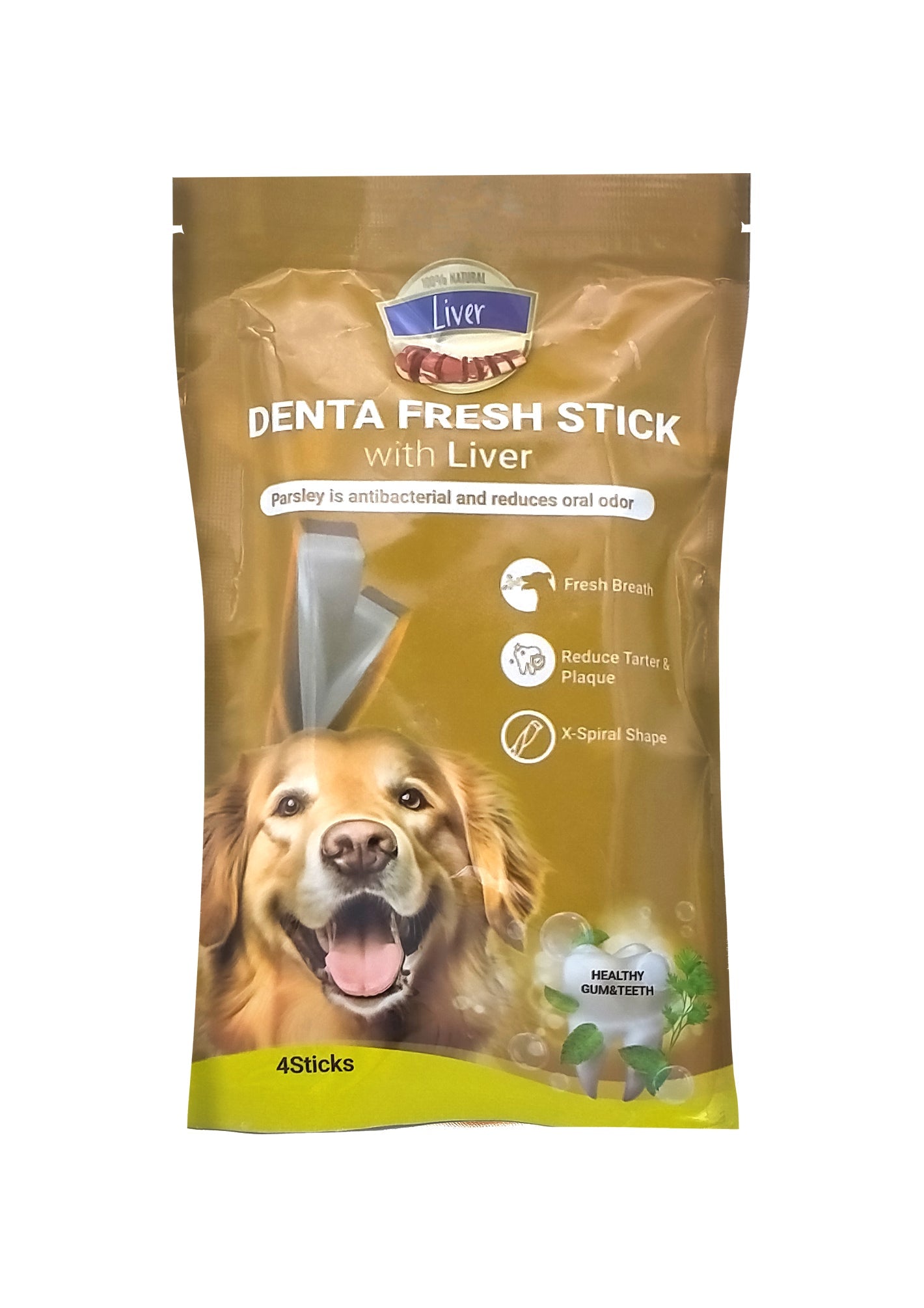 Rich Denta Fresh Stick With Liver - Mickey's Pets Store