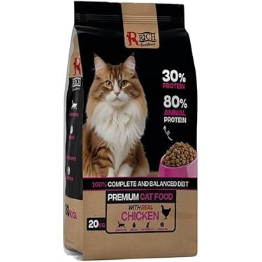Rich Excellence Cats Dry Food With Real Chicken 20Kg - Mickey's Pets Store