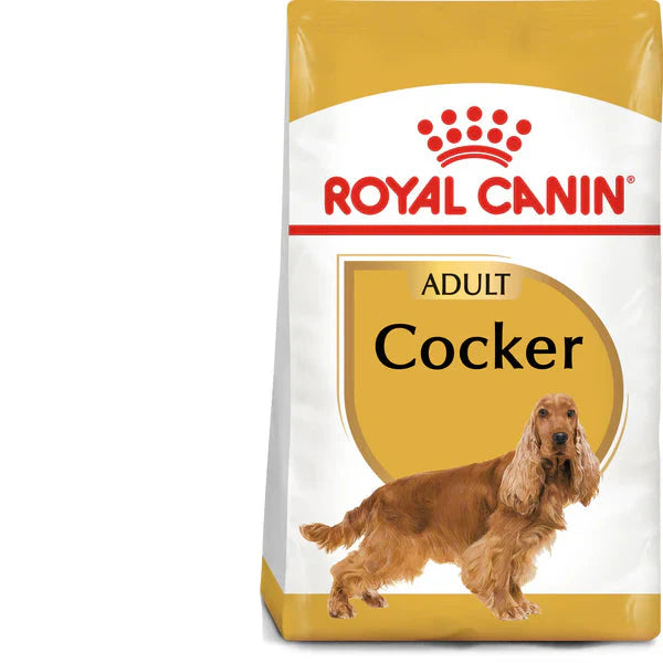 Royal Canin Cocker Adult (3 KG) - Dry food for adult Cocker dogs over 12 months - Mickey's Pets Store