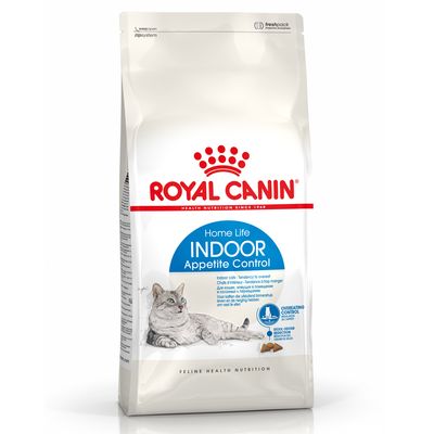 Royal Canin Feline Indoor Appetite Control Dry Adult Cat Food (400gr/2kg) - Mickey's Pets Store