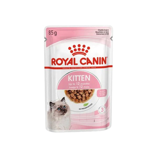 Royal Canin Kitten Instinctive Gravy Pouch 85g - Mickey's Pets Store