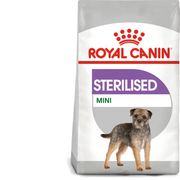 Royal Canin Mini Sterilised (3 KG) - Dry food for small dogs up to 10 KG. Over 10 months - Mickey's Pets Store