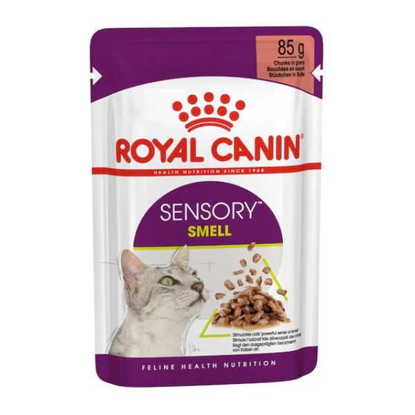 Royal Canin Sensory- Smell-Wet Food for adult cats chunks (85gm / Pouch) - Mickey's Pets Store
