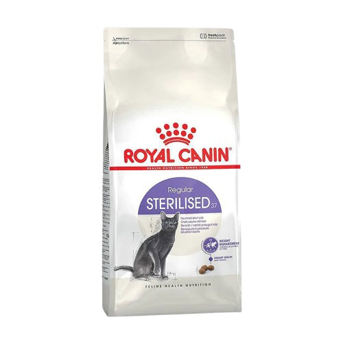 Royal Canin Sterilised 37 Dry Food for Adult Neutered Cats 2Kg - Mickey's Pets Store