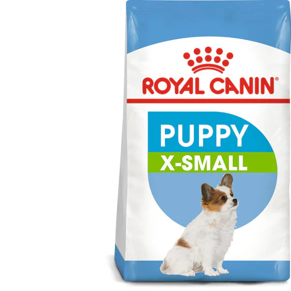 Royal Canin X-Small Puppy (1.5 KG) - Dry food for very small dogs - Adult weight up to 4 KG. Up to 10 months - Mickey's Pets Store
