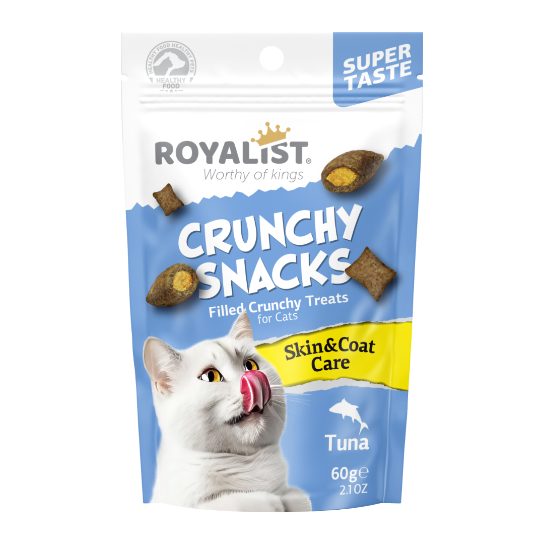 Royalist Crunchy Snacks with tuna (Skin & Coat Care) 60g9 - Mickey's Pets Store