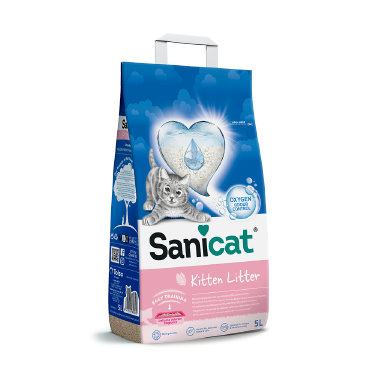 SANICAT KITTEN LITTER 5L - Mickey's Pets Store