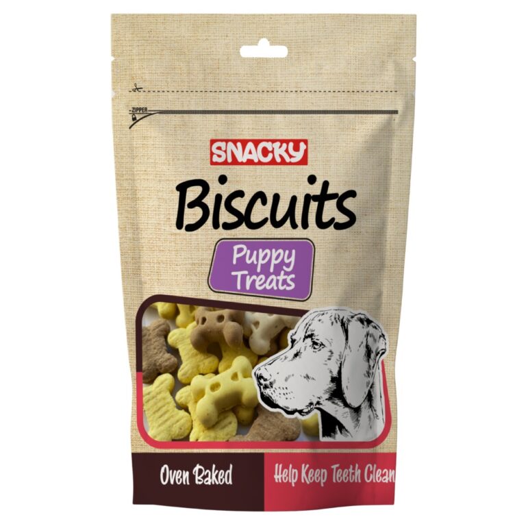 Snacky Biscuits Puppy Treats 200g - Mickey's Pets Store