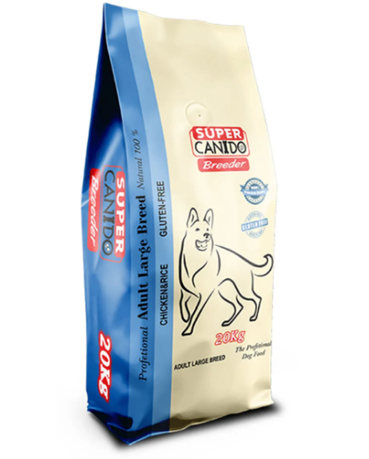 Super Canido Breeder Adult Large Breed Dog Dry Food 20 Kg - Mickey's Pets Store