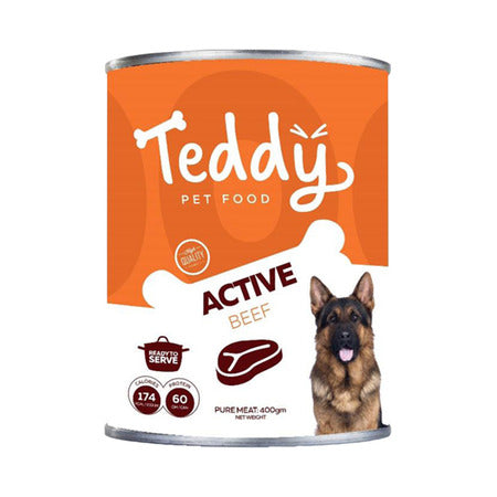 Teddy Active Extremely Rich In Protein And Calories For Dogs With High Activity Levels- 400 gm - Mickey's Pets Store