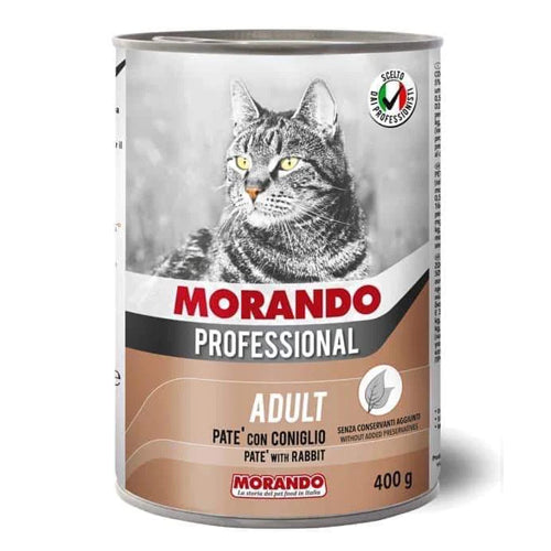 Morando Professional Cat Pate with Rabbit 400g - Mickey's Pets Store