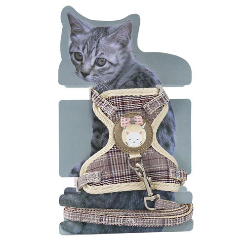 Harness and Leash for Cats On Card - Mickey's Pets Store