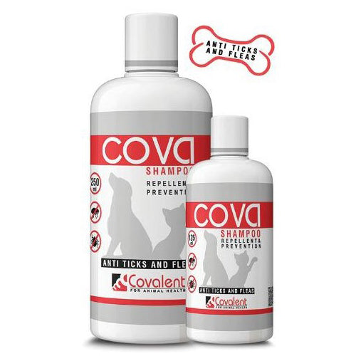 Covalent Anti Ticks and Fleas Shampoo for Dogs and Cats 125ml - Mickey's Pets Store