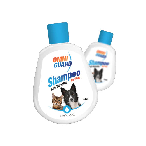 Omni Guard Antiparasitic Shampoo 80ml - Mickey's Pets Store