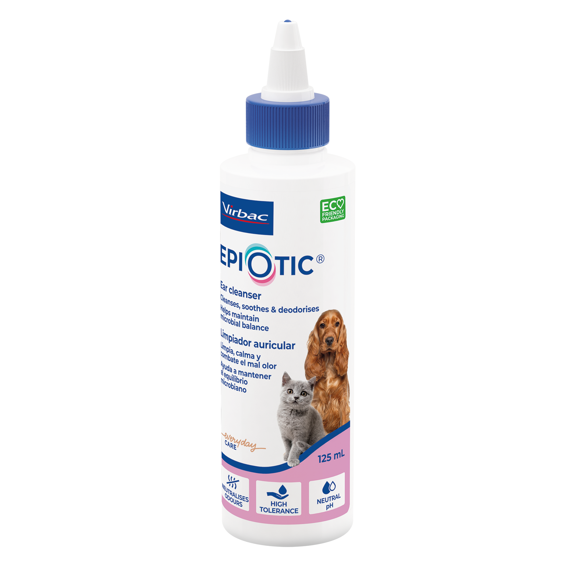 Virbac EpiOtic Ear Cleaner for Cats and Dogs 125 ml - Mickey's Pets Store