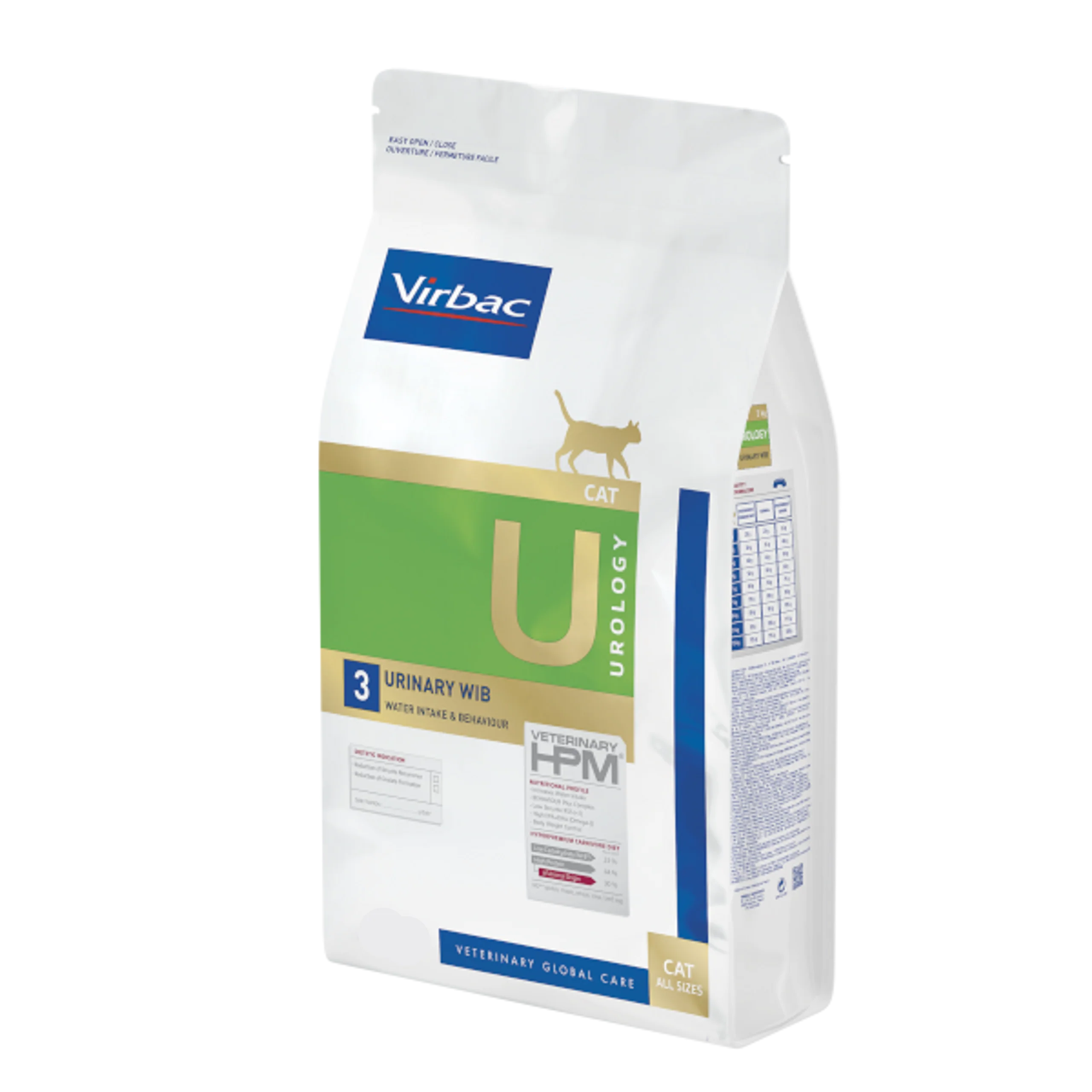 Virbac UROLOGY (WATER INTAKE & BEHAVIOUR) CAT U3 (1.5kg) - Mickey's Pets Store