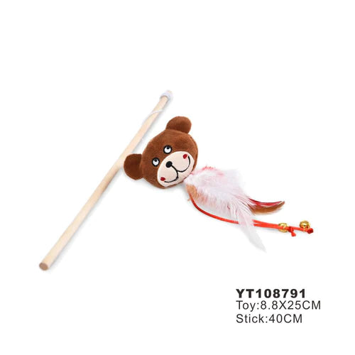 Naomi Funny Cat Stick YT108791 - Mickey's Pets Store