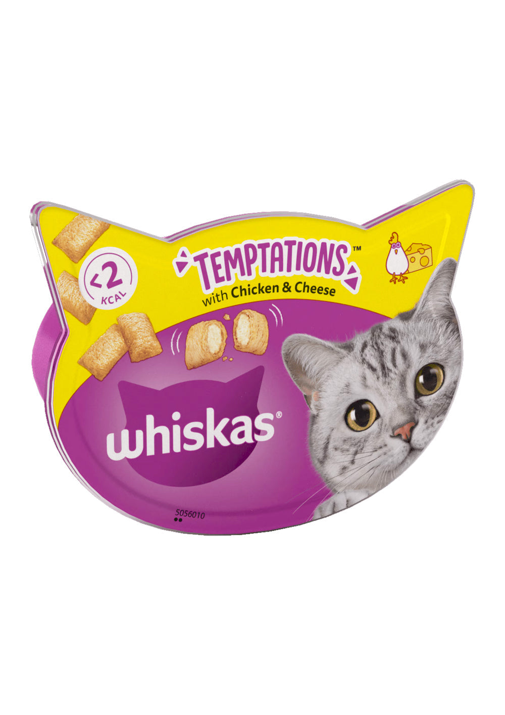 WHISKAS TEMPTATIONS with Chicken And Cheese 60g - Mickey's Pets Store
