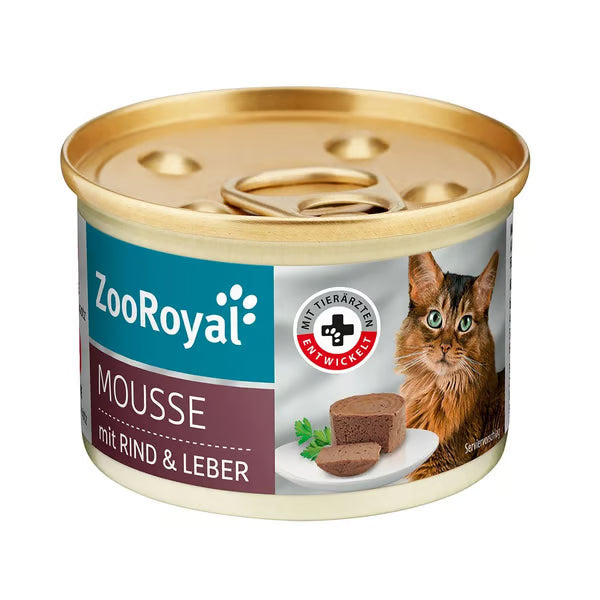 ZooRoyal Beef and Liver Mousse 85g - Mickey's Pets Store