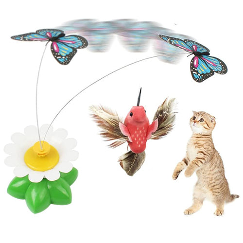 Cat Moving Butterfly Toy - Mickey's Pets Store