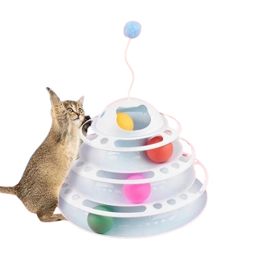 Tower of Tracks Cat Toy - Mickey's Pets Store
