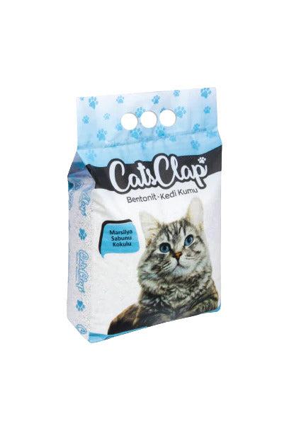 CatsClap Bentonite Clumping Cat Litter Soap 10L - Mickey's Pets Store