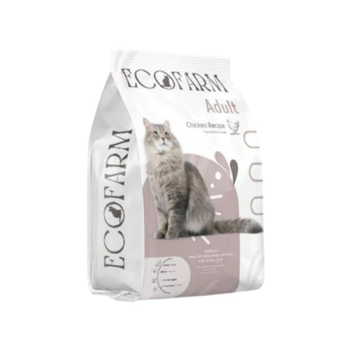 Eco Farm Premium with Chicken Adult Cat Dry Food 18Kg - Mickey's Pets Store