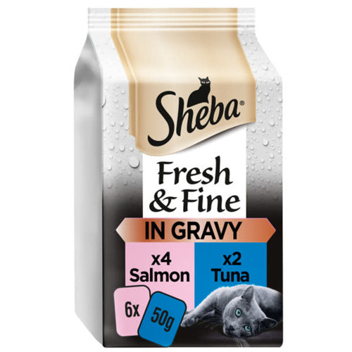 Sheba Fresh and Fine in Gravy Mini Pouch 50g - Mickeys Pets Store