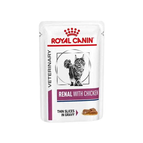 Royal Canin Veterinary Diet Feline Renal with Chicken 85g - Mickeys Pets Store