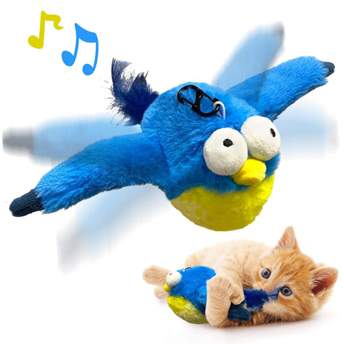 Wings Flapping Catnip Toy - Mickey's Pets Store