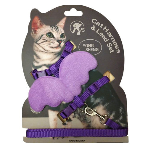 Winged Cat Leash - Mickey's Pets Store