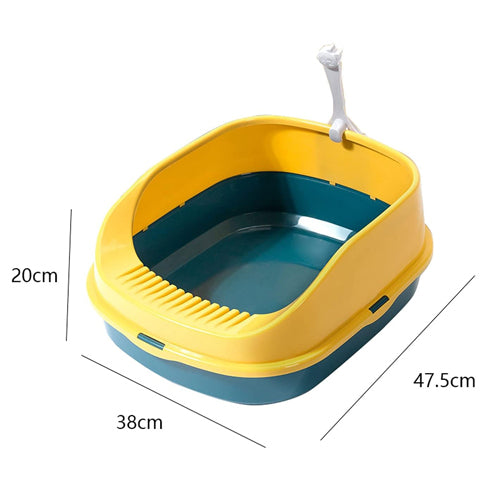 Fancy Cat Litter Box 20x38x47.5 Cm - Mickey's Pets Store