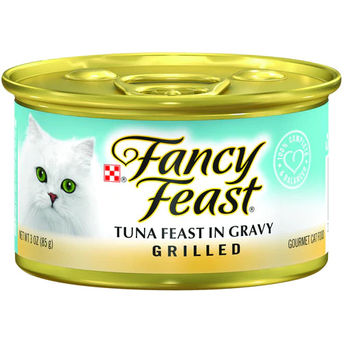 PURINA FANCY FEAST Grilled Tuna Wet Cat Food 85g - Mickey's Pets Store
