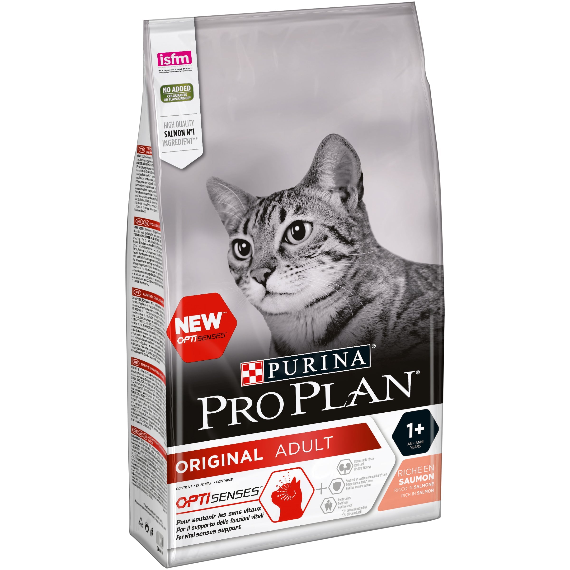 PURINA PRO PLAN Original Adult 1+ year Rich in Salmon Dry Cat Food 1.5 Kg - Mickey's Pets Store