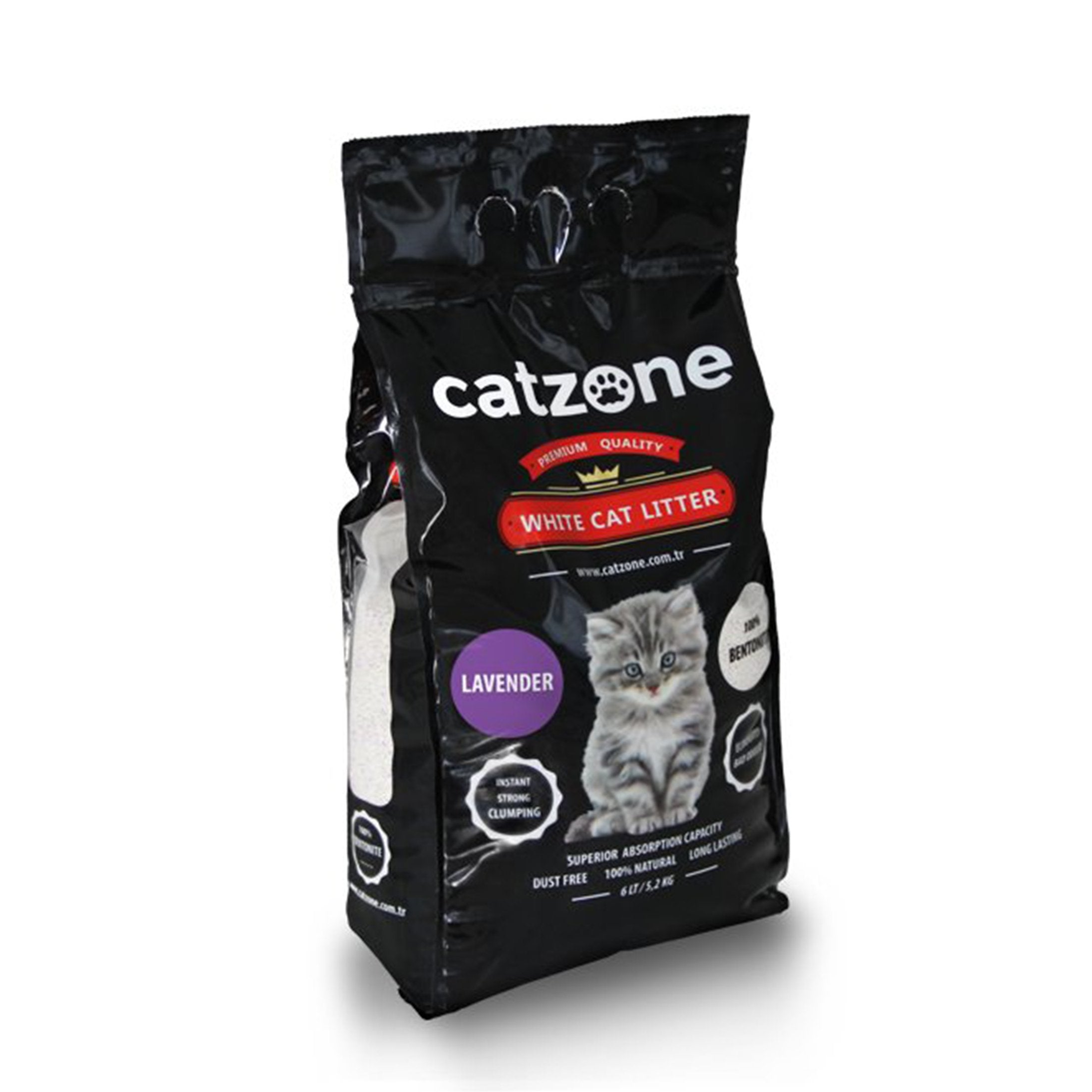 Catzone Cat Litter - Lavender 5kg - Mickey's Pets Store