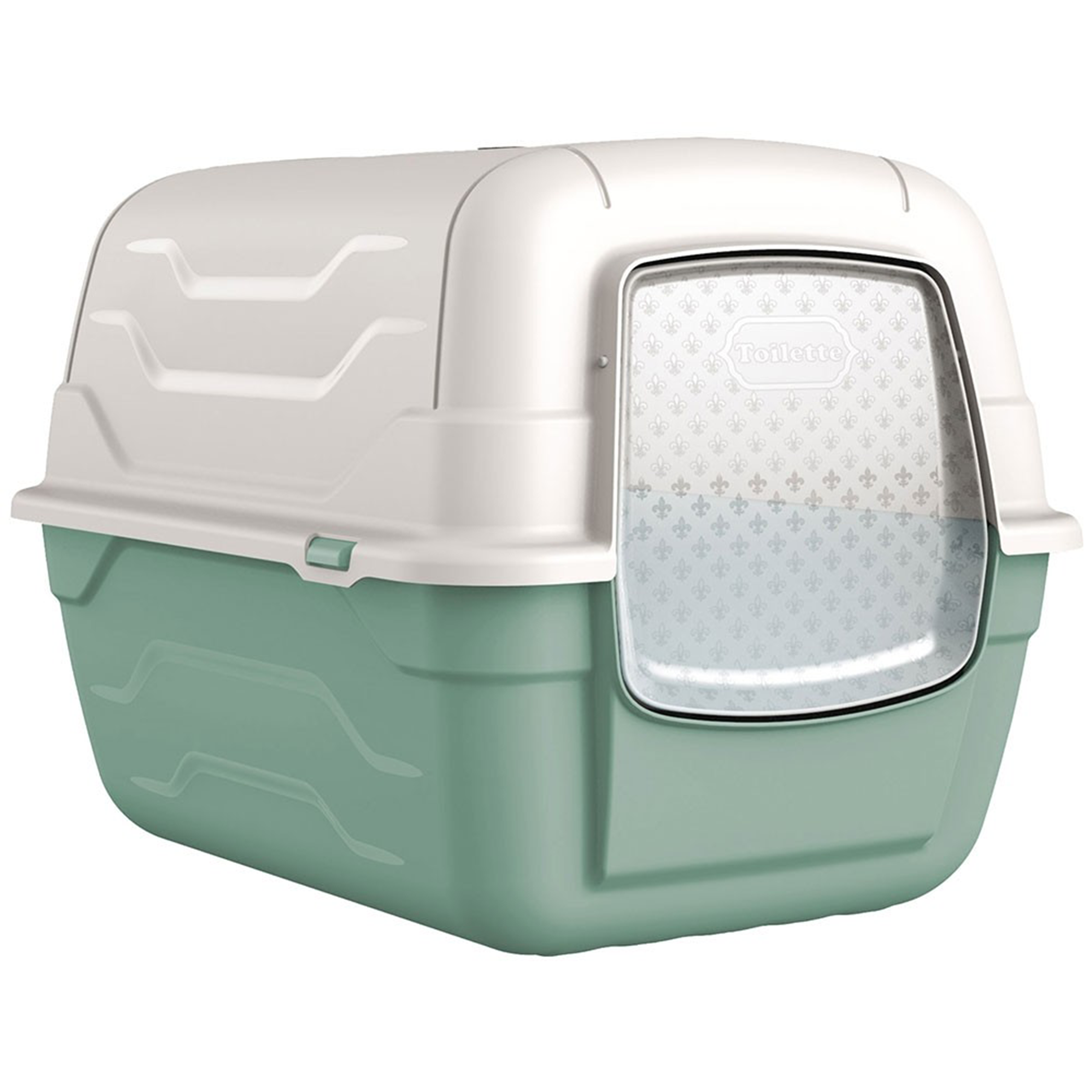 Georplast Roto-Toilet Cat Litter Box Green - Mickey's Pets Store